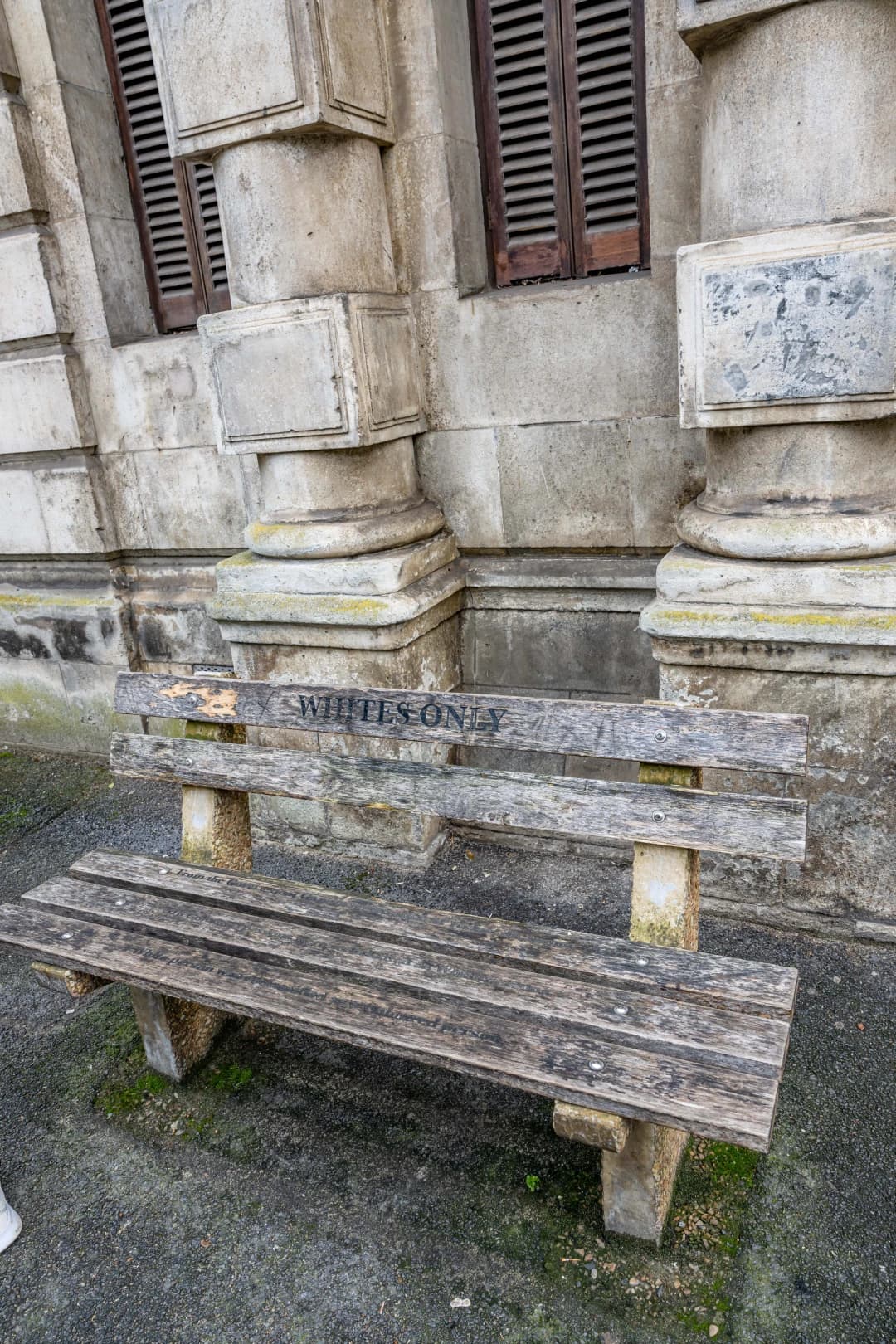 Apartheid Bench